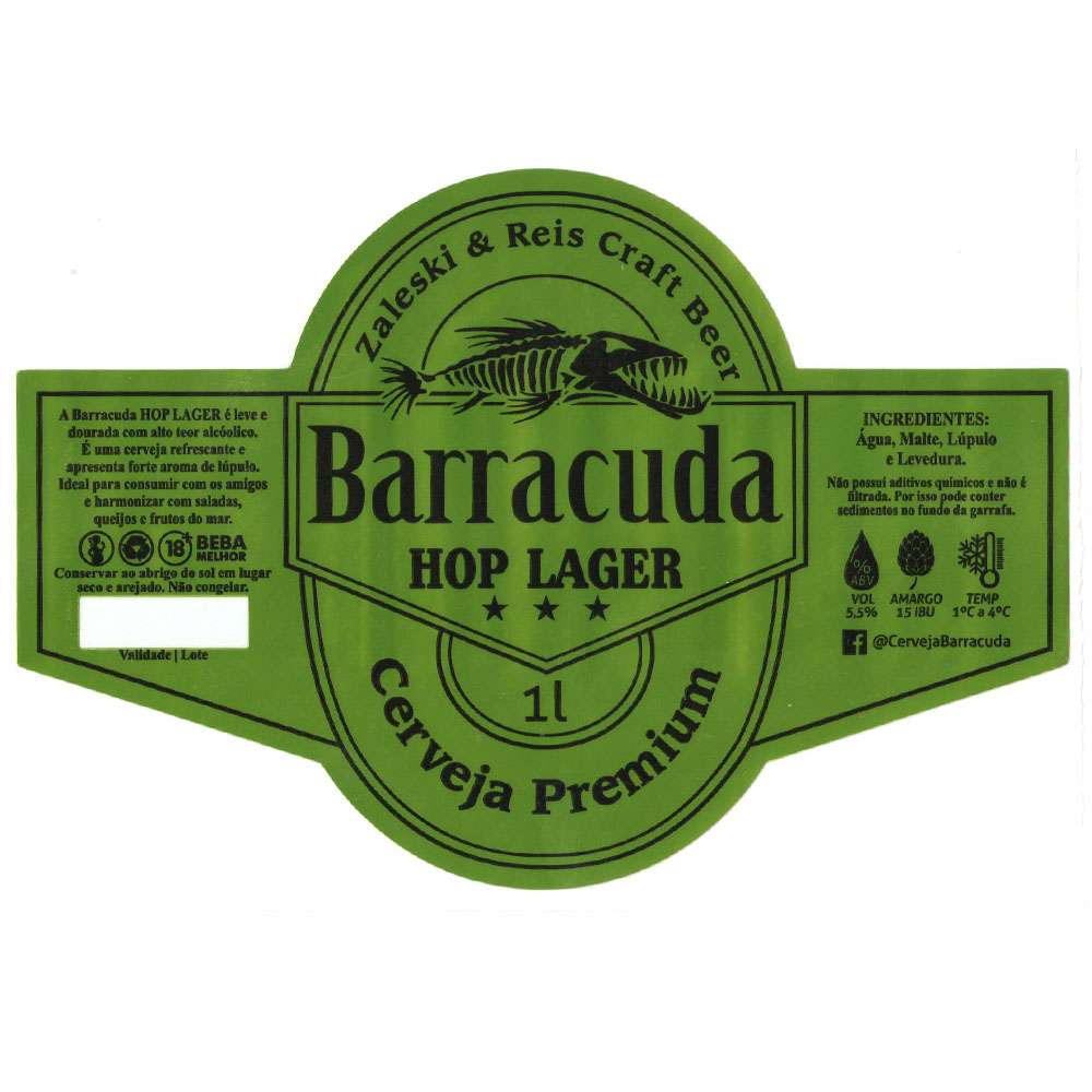 Barracuda Hop Lager 1 L
