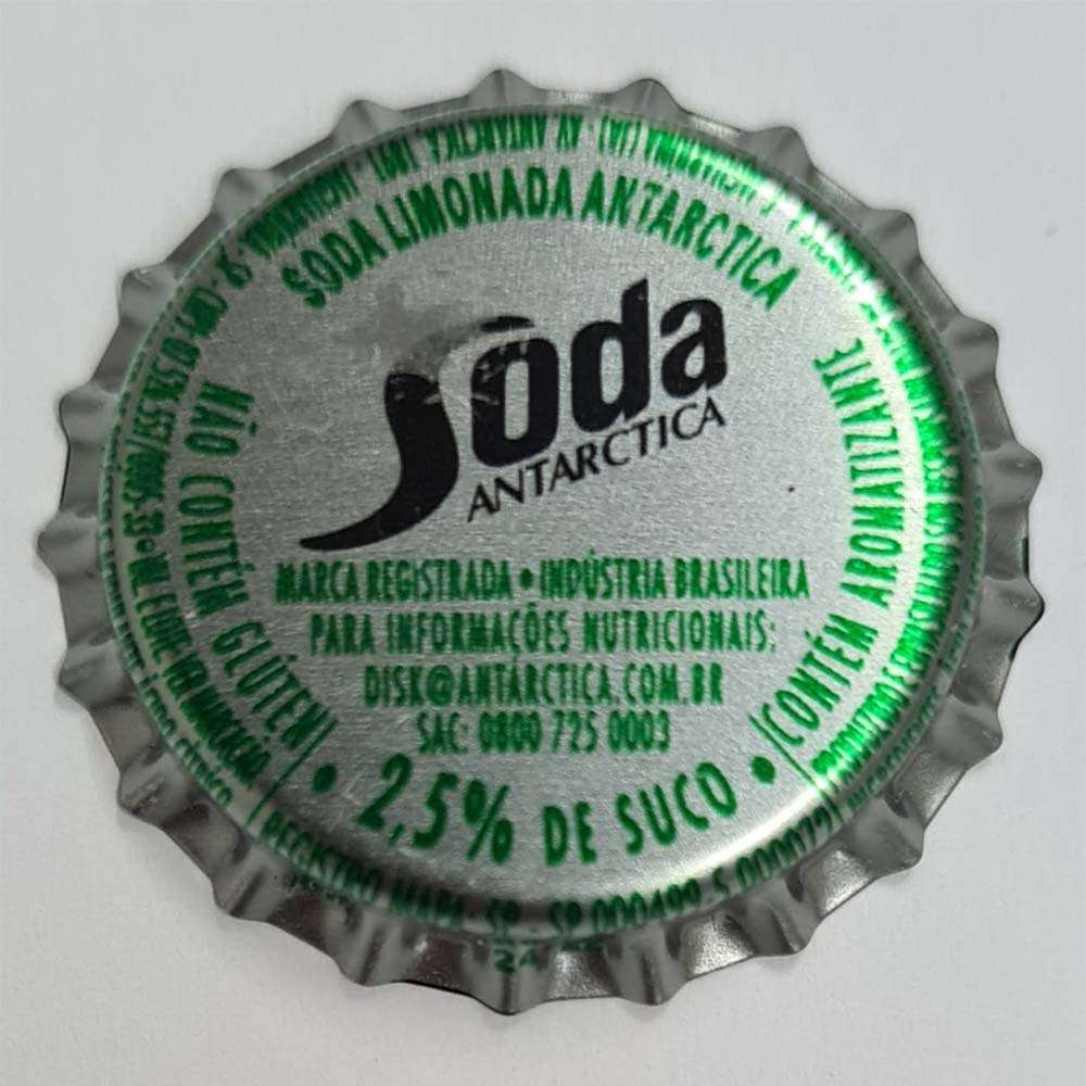 Soda Limão da Antárctica 