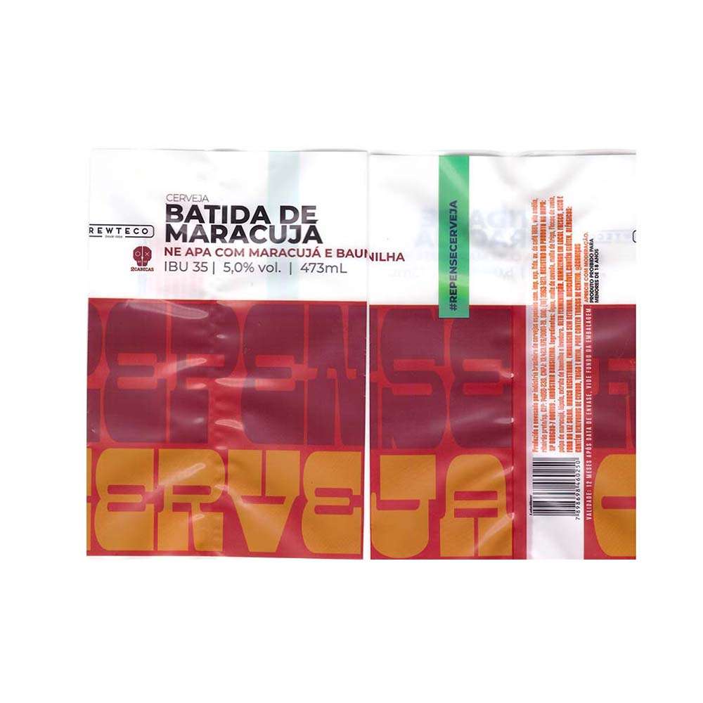 Invicta Batida de Maracujá 473 ml