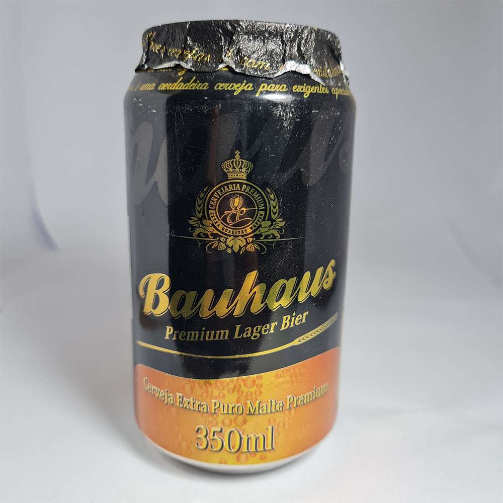 Bauhaus Premium Lager Bier  (Lata vazia)