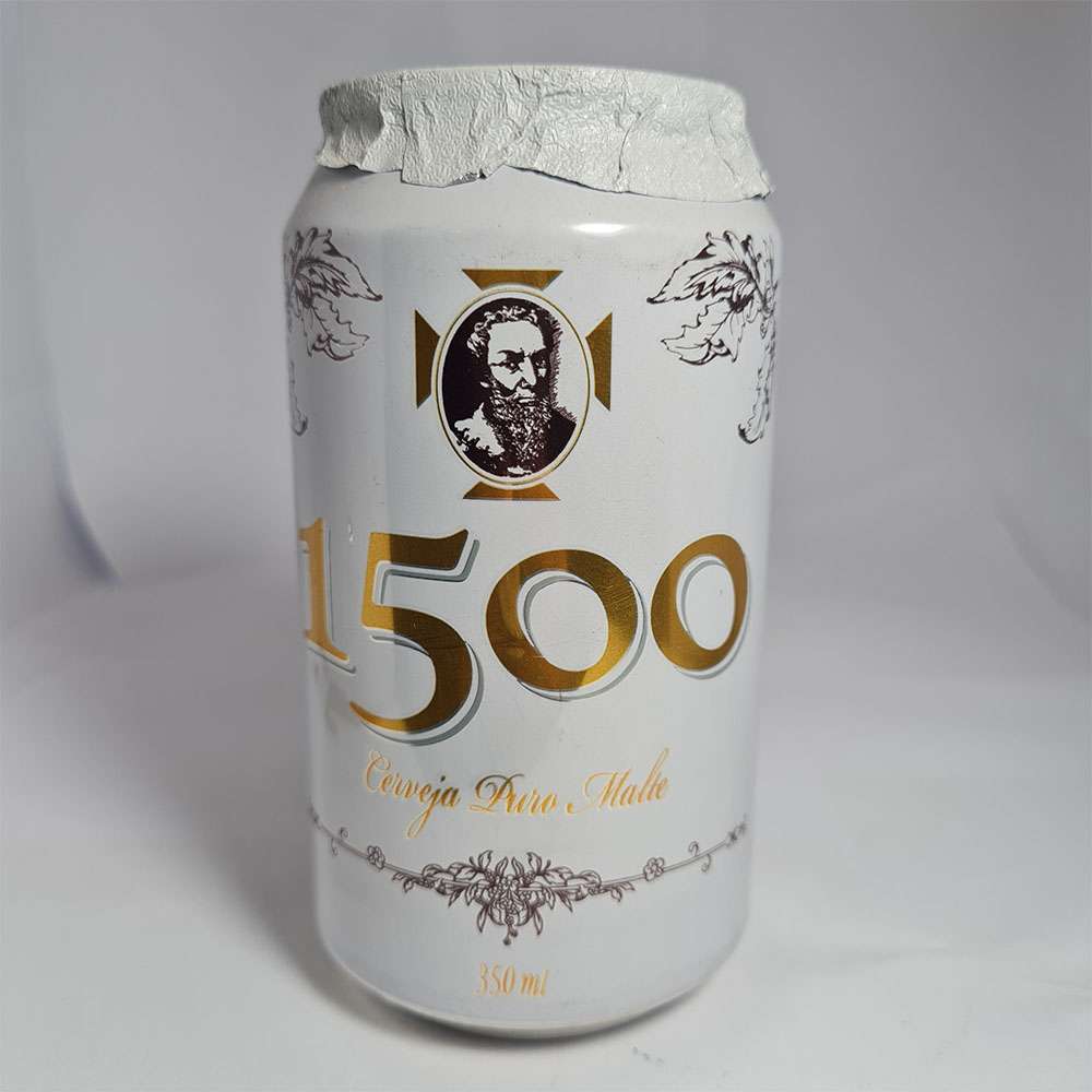 1500 Cerveja Puro Malte  (Lata vazia)