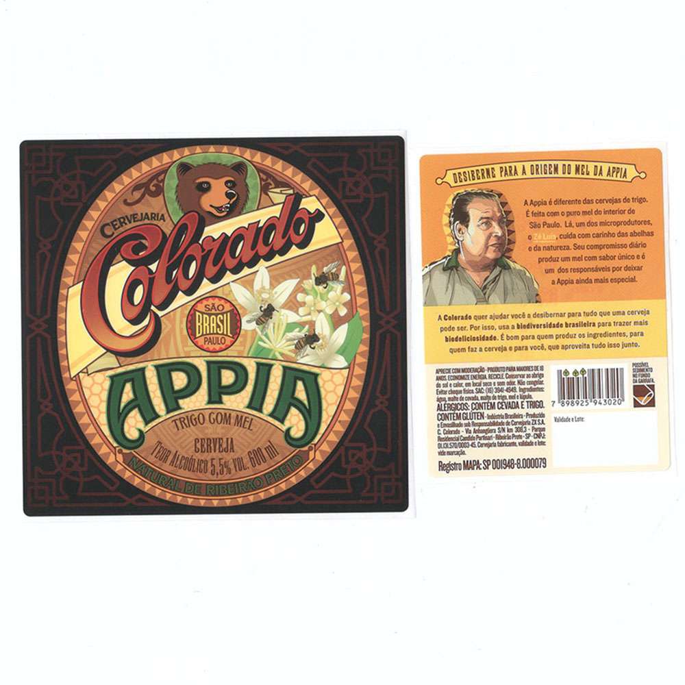 Colorado Appia Trigo Com Mel Cerveja 