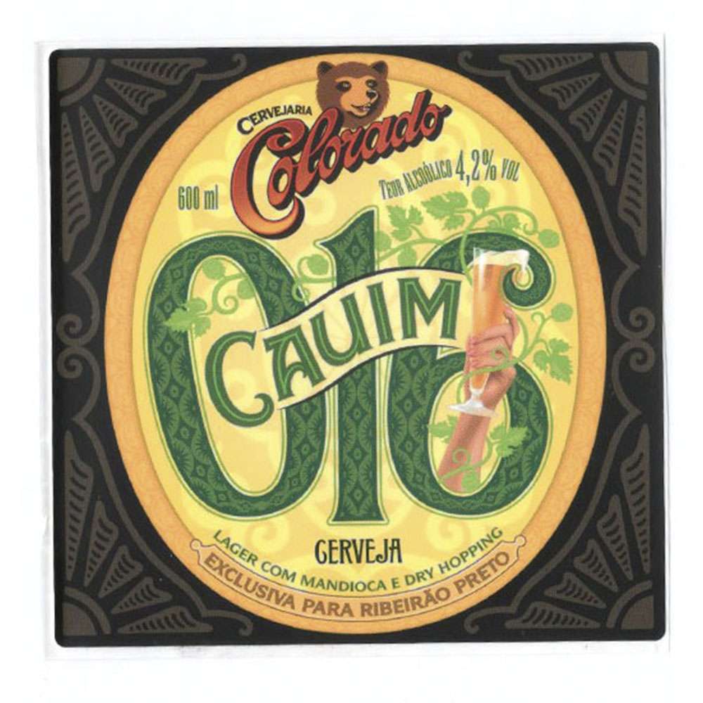 Colorado Cauim Cerveja Lager Com Mandioca Dry Hopping