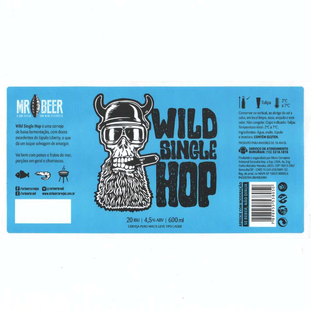 Mr Beer - Wild Single Hop 600ml