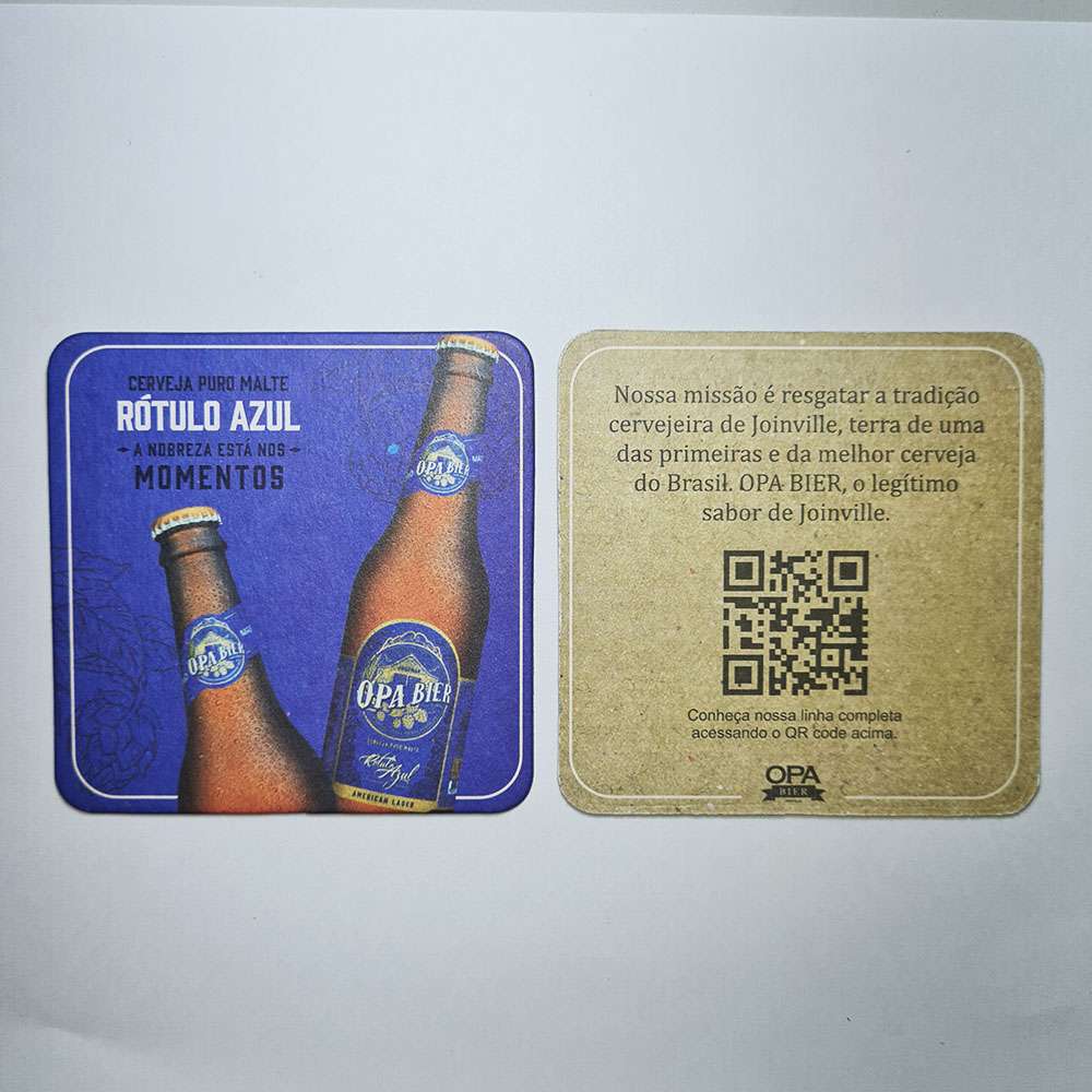 Opa Bier - Rótulo Azul A Nobreza Está Nos Momentos