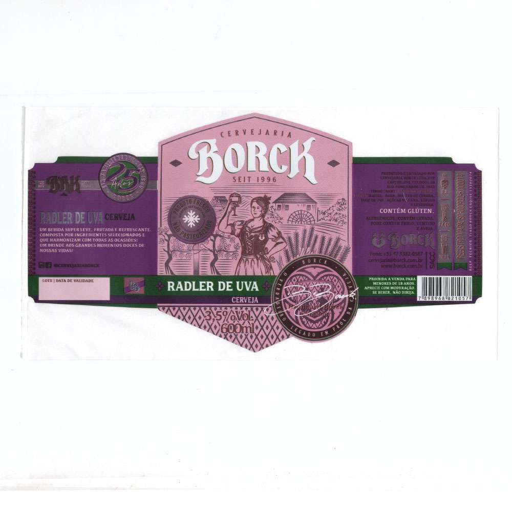 Cervejaria Borck - Radler de Uva 