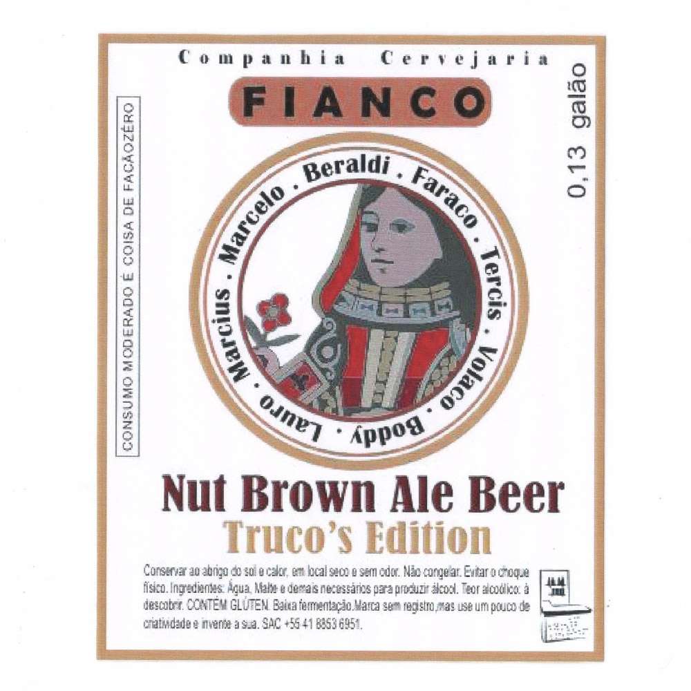 Cervejaria Fianco - Nut Brown Ale Beer Trucos Edition