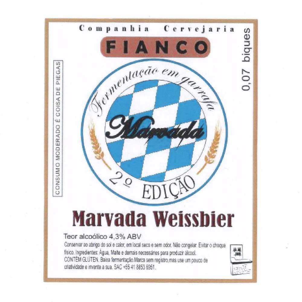 Cervejaria Fianco - Marvada 2° Edição