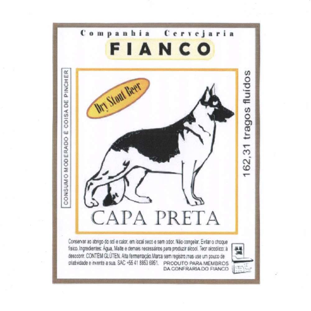 Cervejaria Fianco - Capa Preta