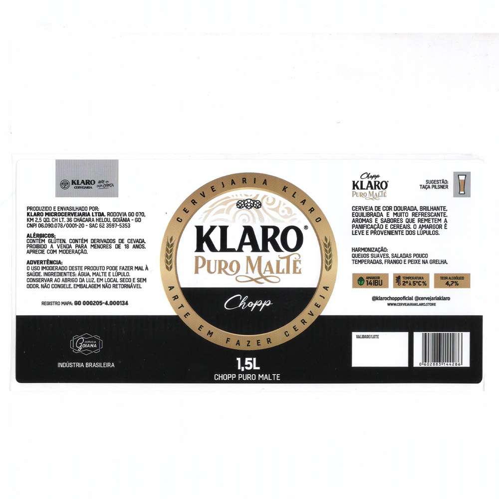 Klaro - Puro Malte Chop