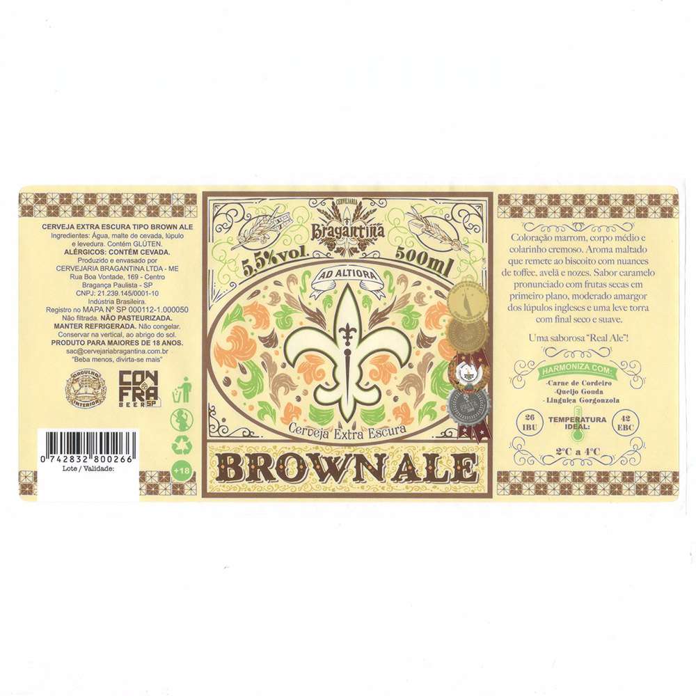 Cervejaria Bragantina - Brown Ale