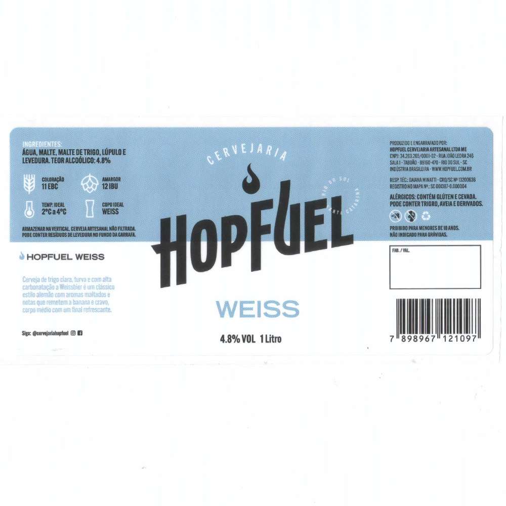 Cervejaria Hop Fuel - Hopweiss