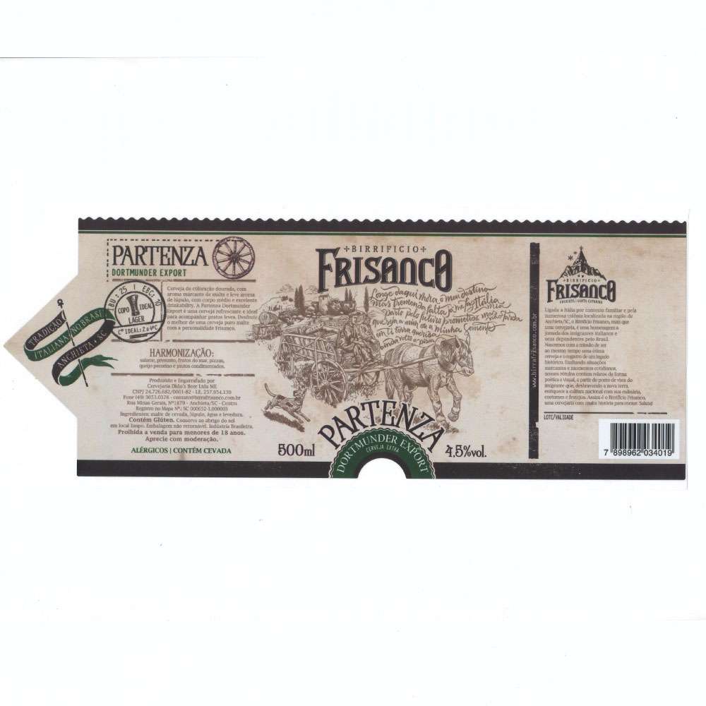 Frisanco Partenza - Dortmunder Export