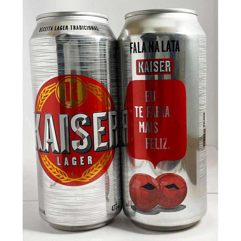 Kaiser Lager - Fala na lata (Eu te faria mais feliz)