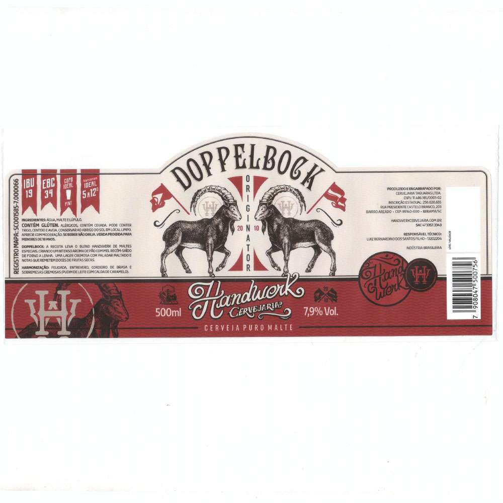 Handwerk Cervejaria - Doppelbock 