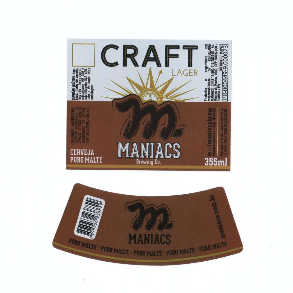 Maniacs Brewing Co. - Craft Lager