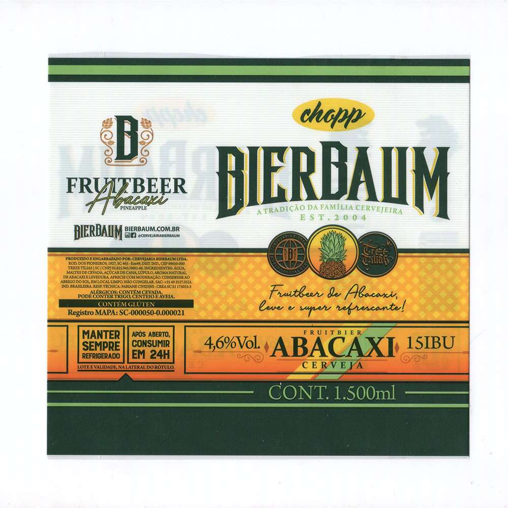 Bierbaum - Fruitbier de Abacaxi