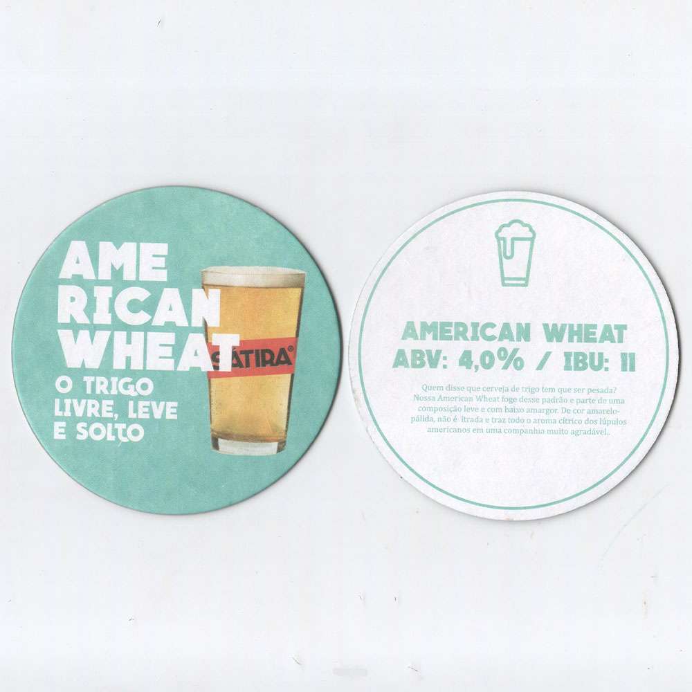 Sátira American Wheat - O trigo livre, leve e solto