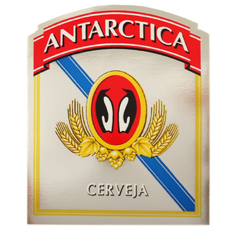 Antarctica Cerveja Rotulo metalizado 600ml