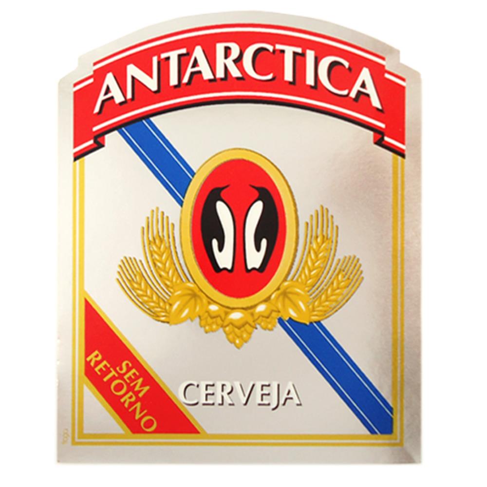 Antarctica Cerveja Rotulo Prateado 600ml - Sem ret