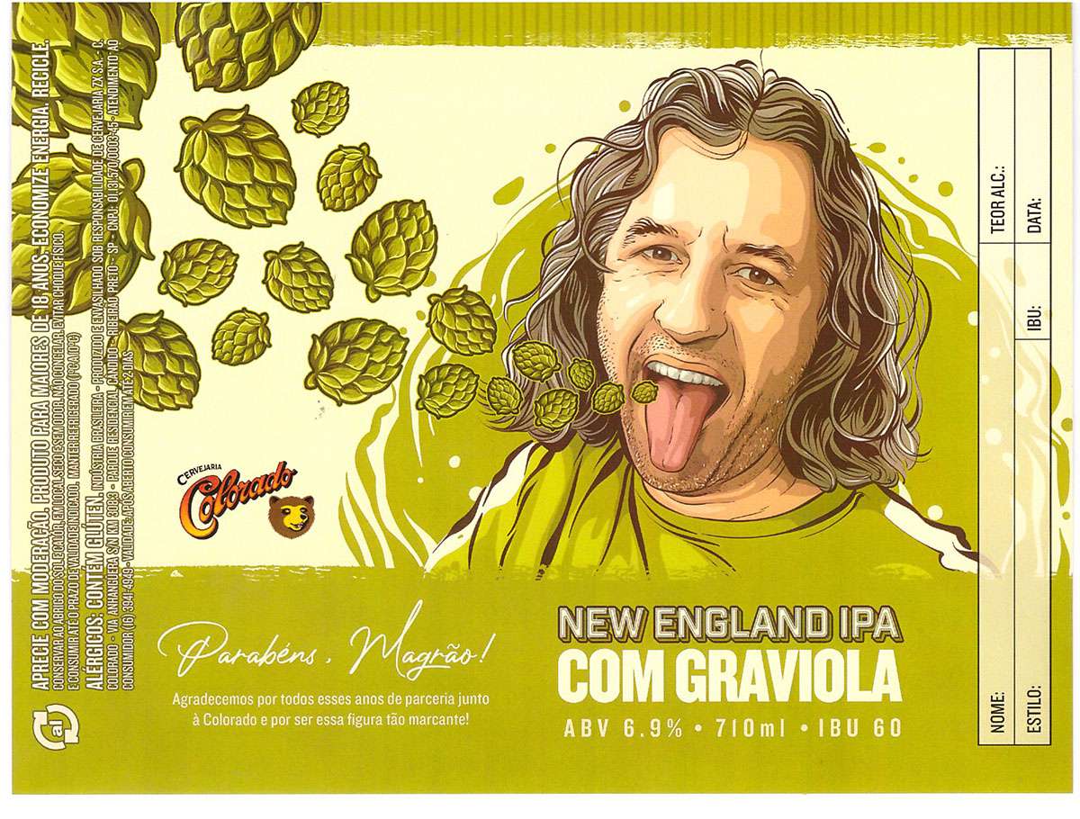 Colorado Parabéns Magrão New England IPA com Graviola