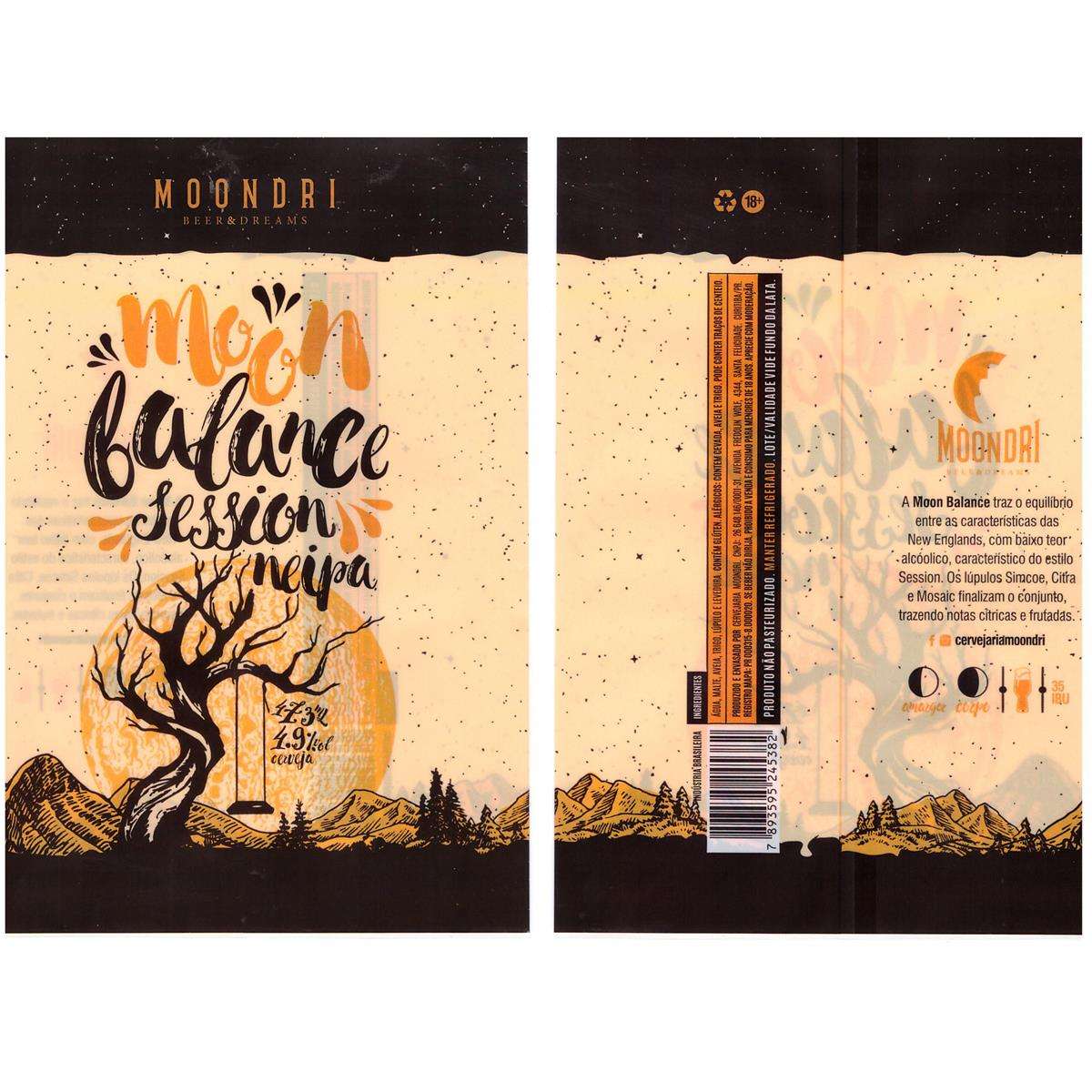 MOONDRI Beer & Dreans Moon Balance Session Neipa 473 ml 
