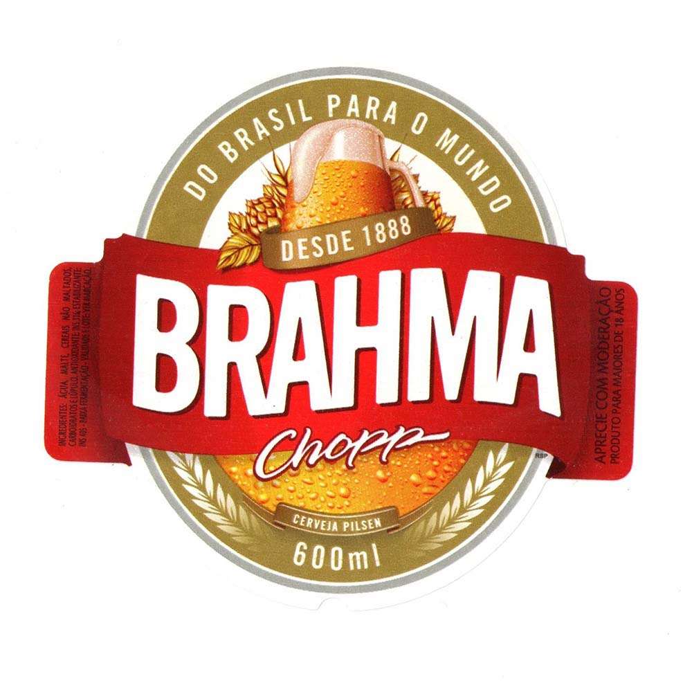 Brahma Chopp Desde 1888 - 600 ml