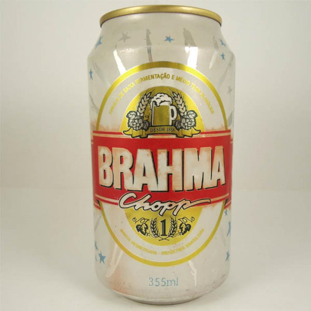 Brahma Vai de Branco Pra da Sorte (Lata Vazia)