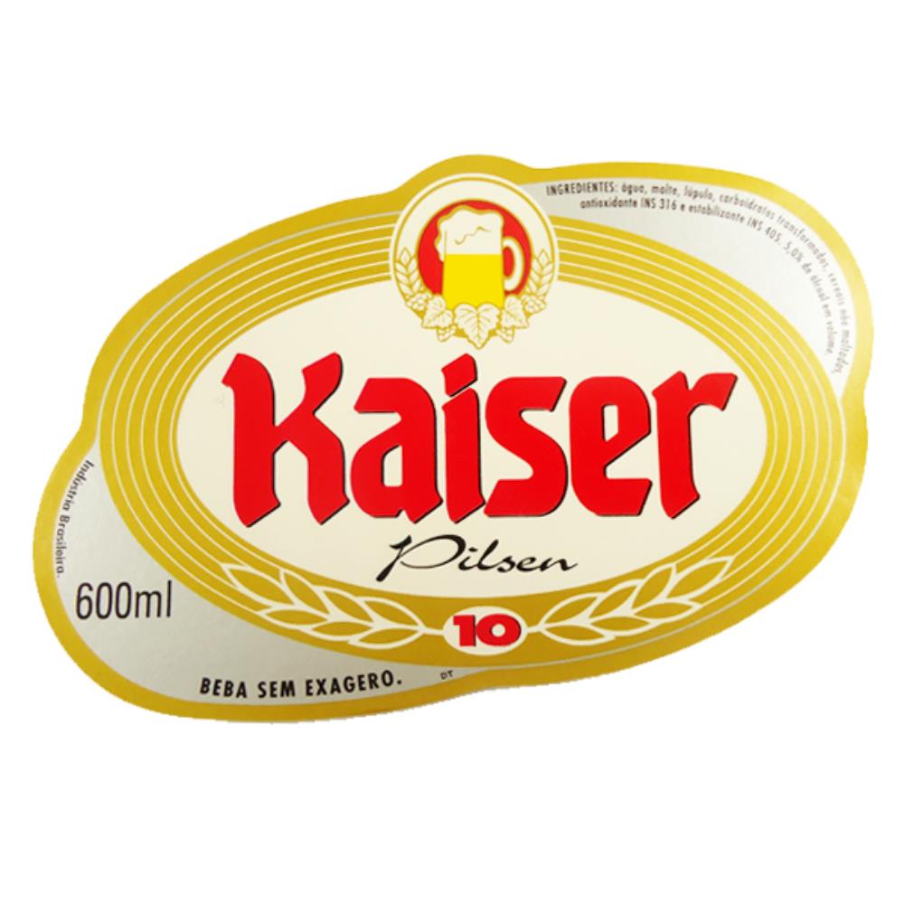 Kaiser Pilsen 10 600ml