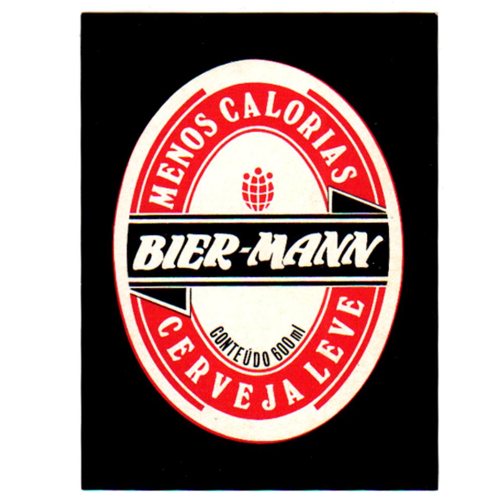Bier Mann 600 ml Cerveja Leve da Lecker 1990