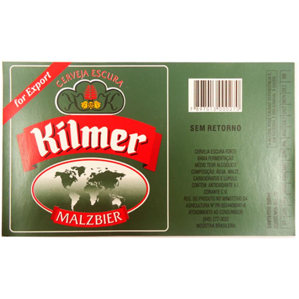 Kilmer Malzbier 300 ml for export