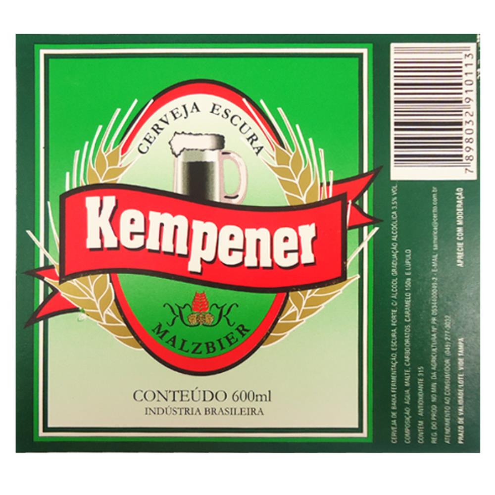 Kempener Malzbier 600 ml 1997