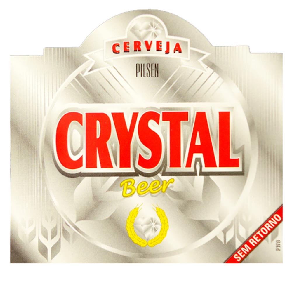 Crystal Beer 300 ml Cervej Sao Paulo 1998
