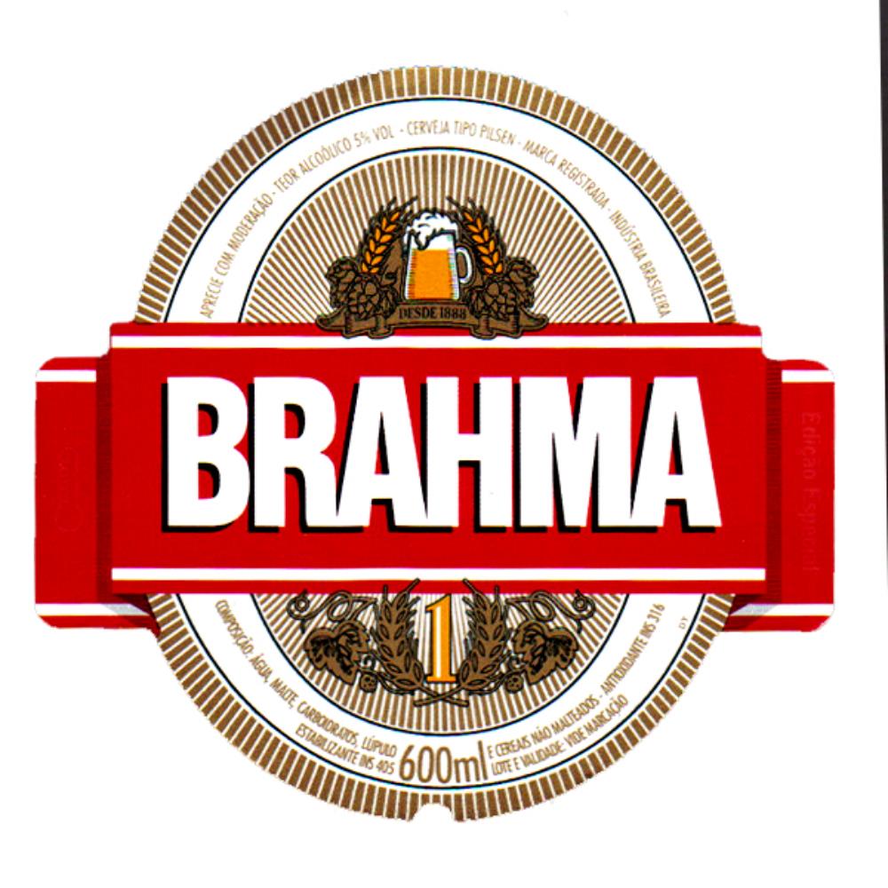 Brahma 600 ml Edição Especial