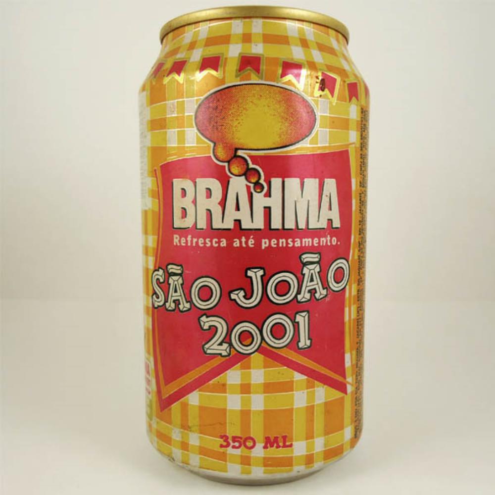 Brahma São João 2001 (Lata Vazia)