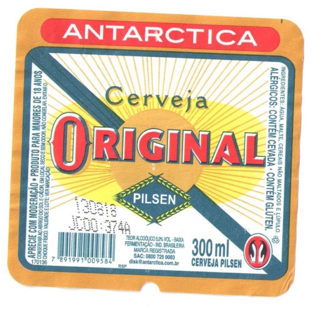 Cerveja Antarctica 300 ML - 2018          