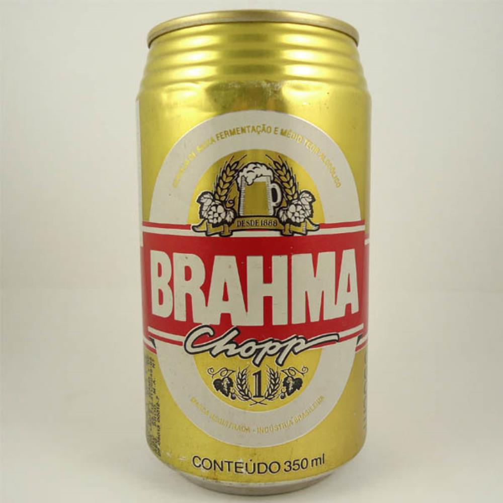 Brahma Chopp para exportação 3 (Lata Vazia)