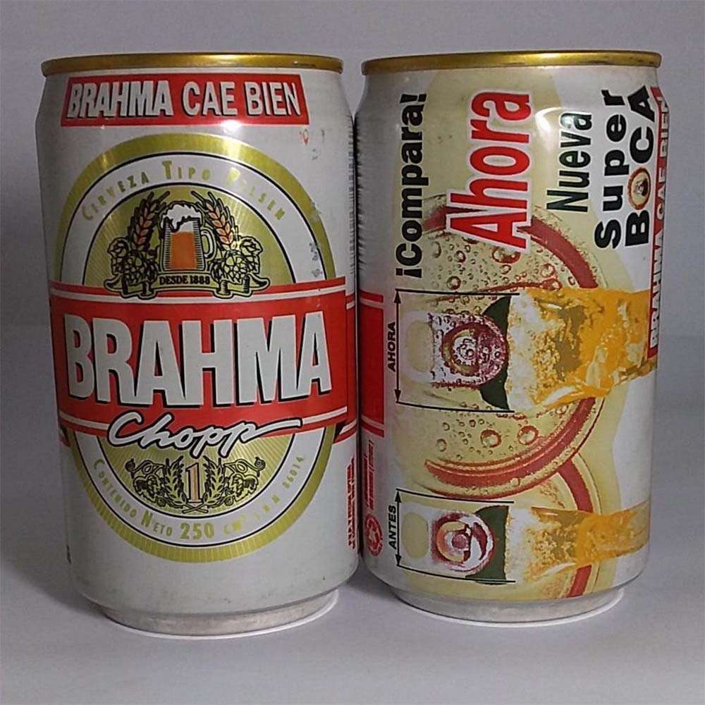Brahma  Venezuela Compara Ahora (lata vazia)