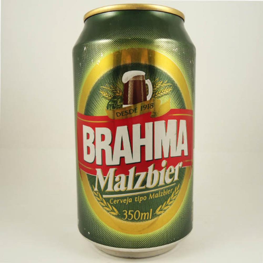 Brahma Malzbier 06 desde 1918 (Lata Vazia)